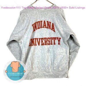 Indiana Hoosiers university Gray Ncaa sweatshirt shirt - Loose fit